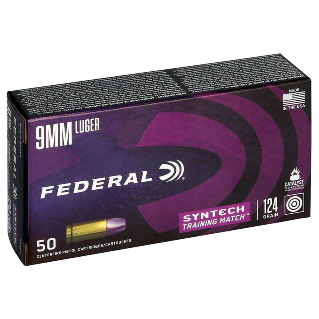9mm Luger 124gr TSJ FN Syntech Training Match