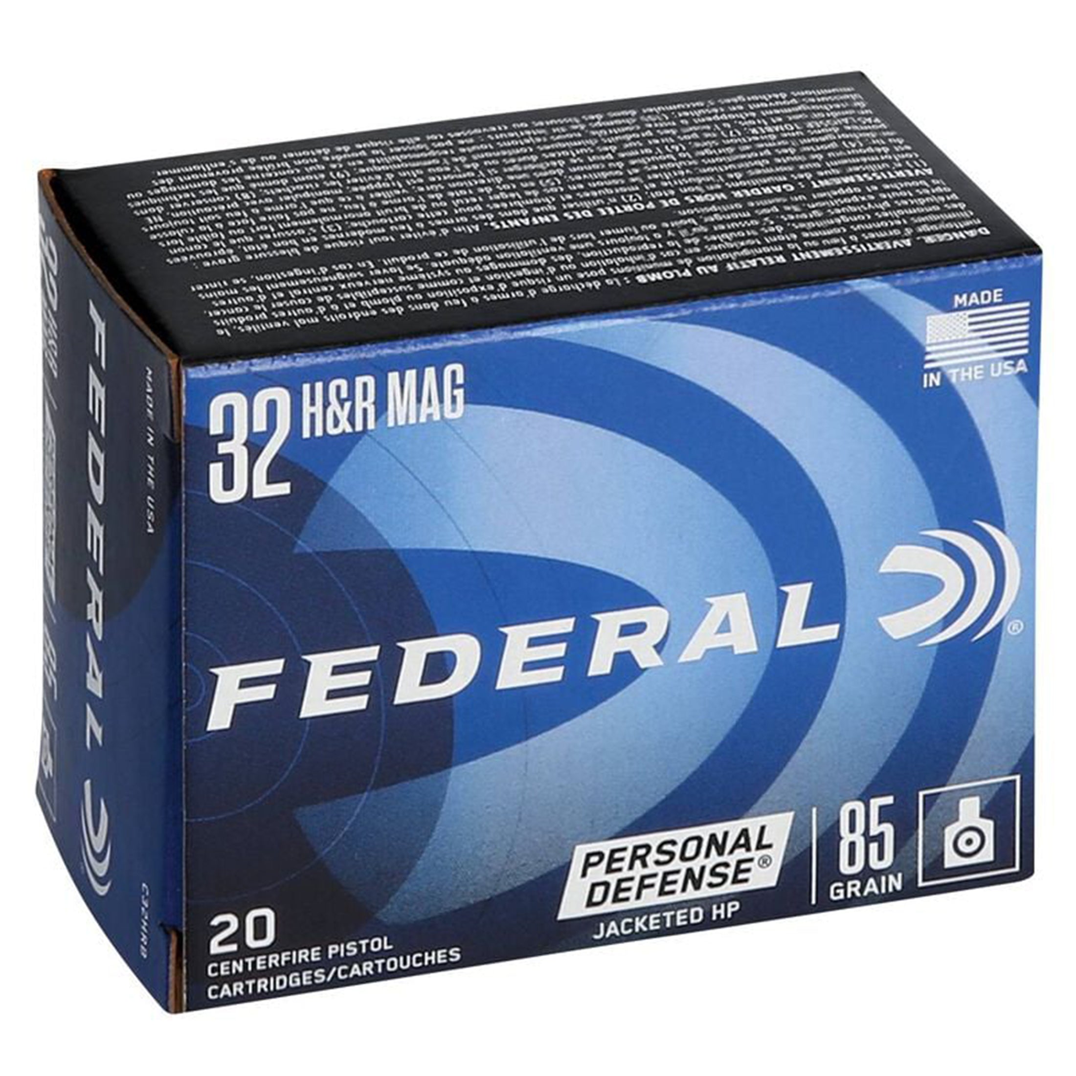 32 H&R 85gr JHP Pd