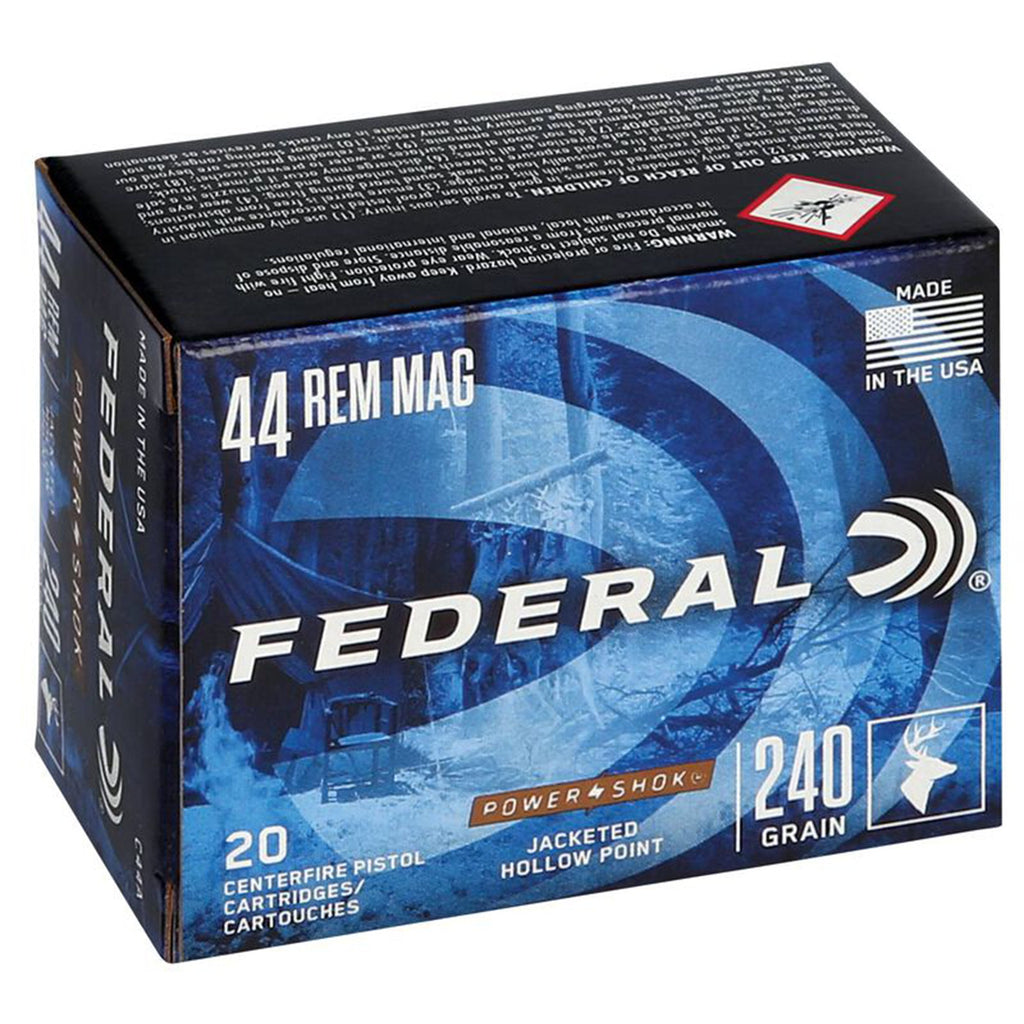 44 Mag 240gr JHP Power-Shok