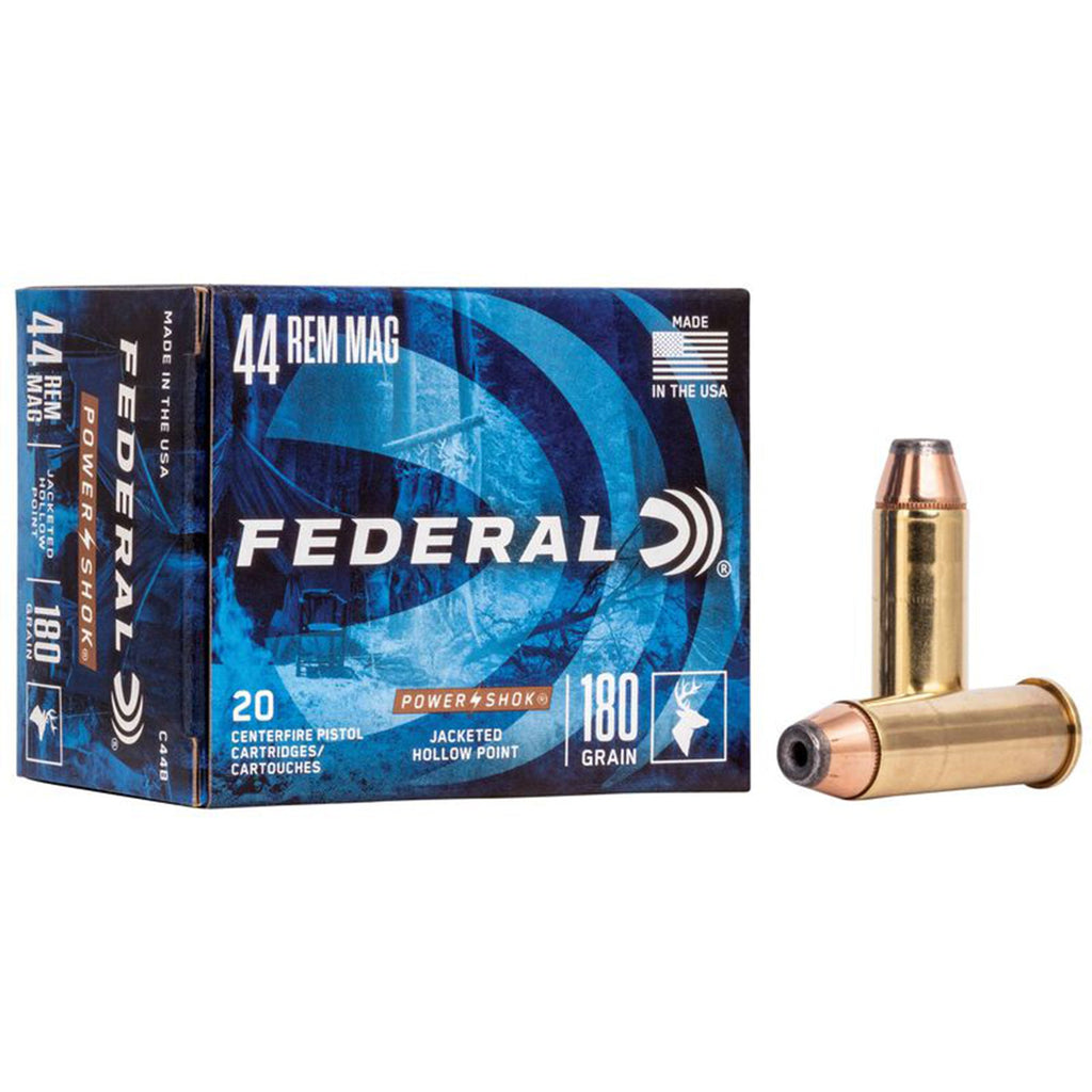 44 Mag 180gr JHP Power-Shok
