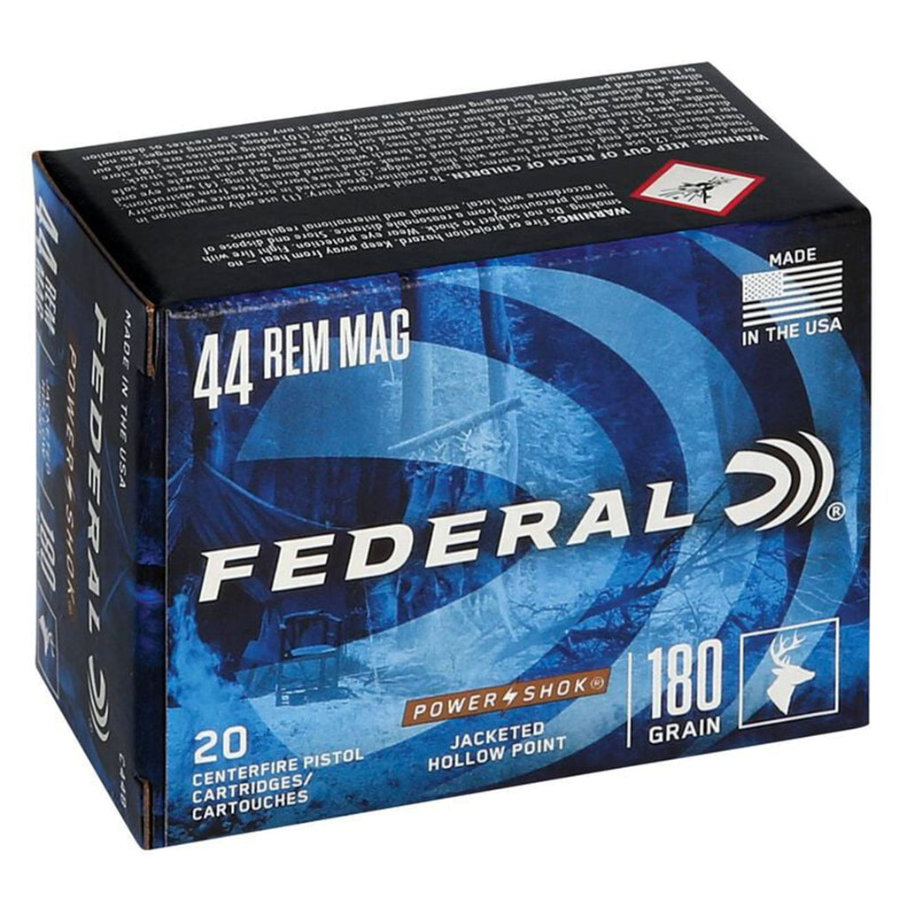 44 Mag 180gr JHP Power-Shok