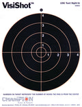 visishot-bulls-eye-target-10-pack-Six 3" Targets-8.5x11"-