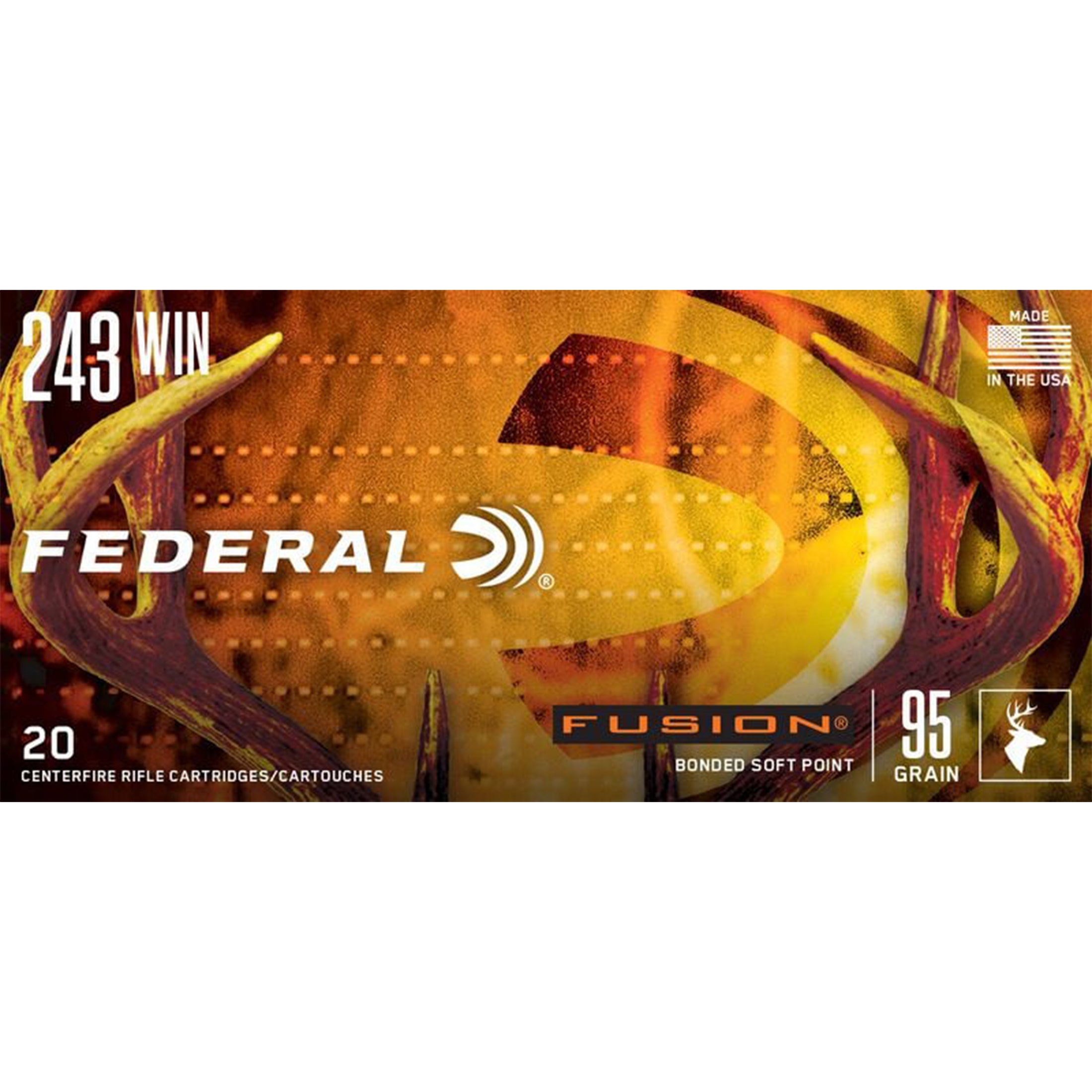 243 Win 95gr Fusion