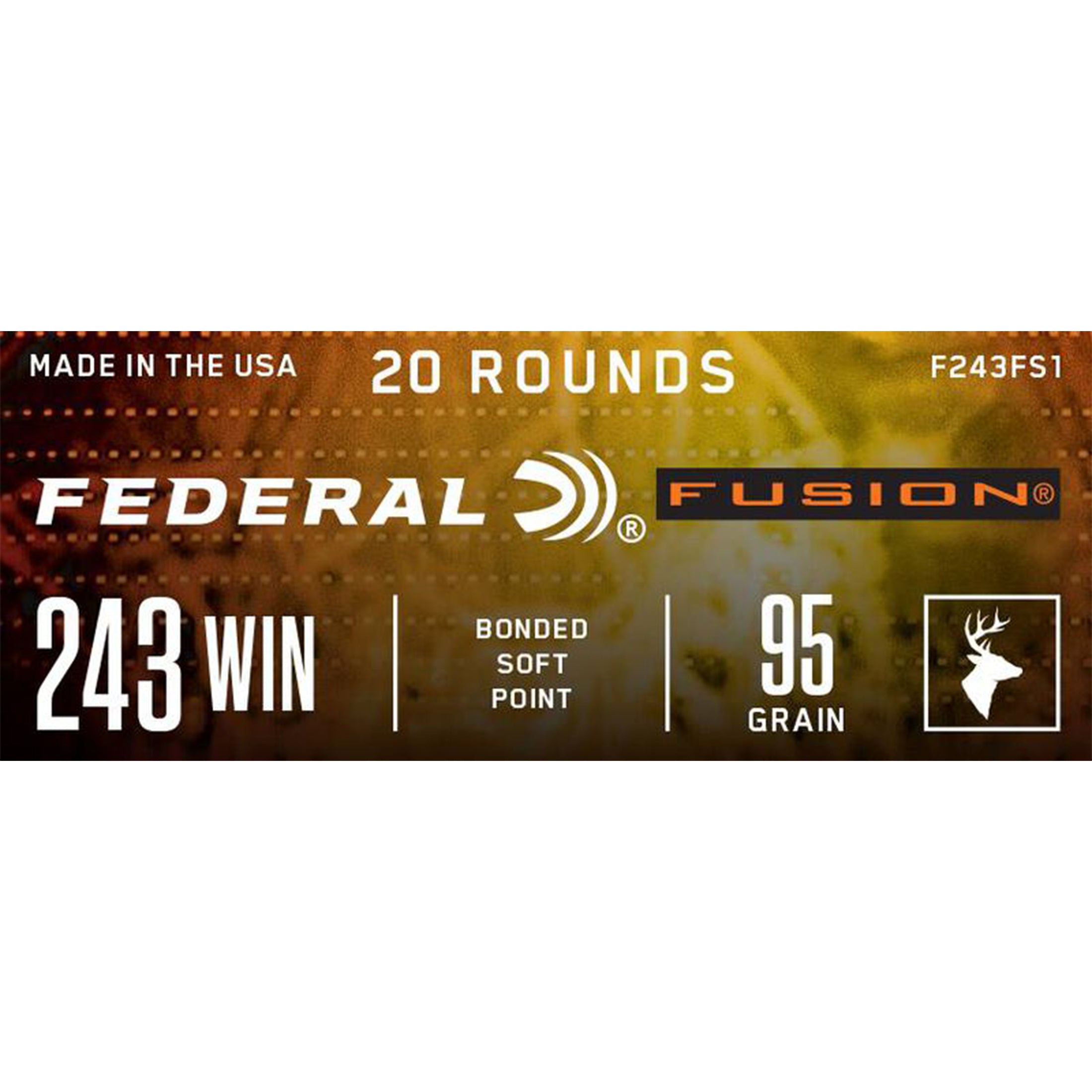 243 Win 95gr Fusion