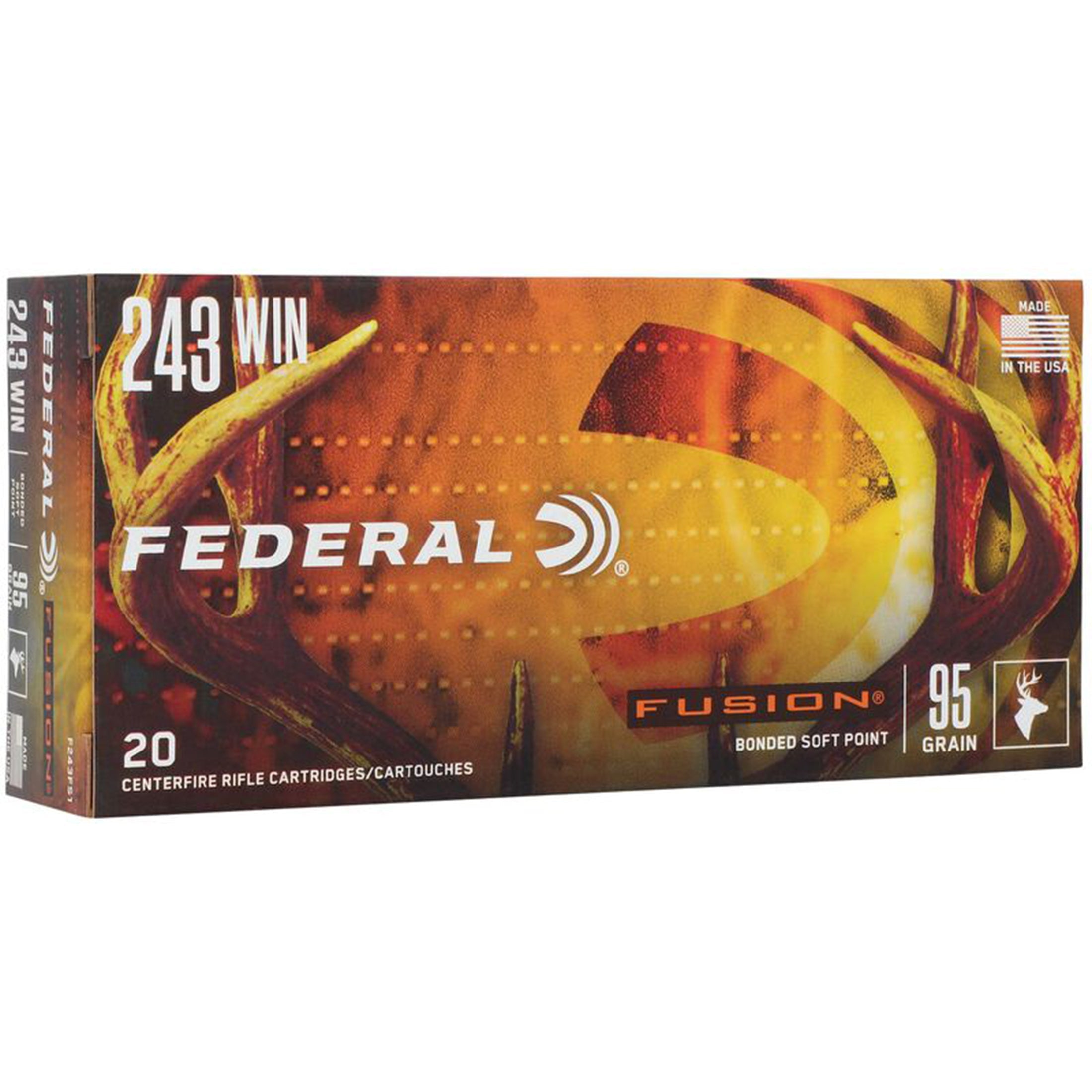 243 Win 95gr Fusion