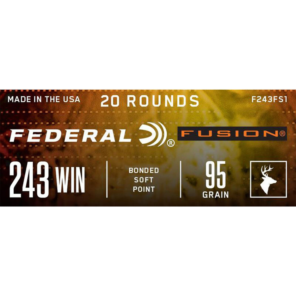 243 Win 95gr Fusion