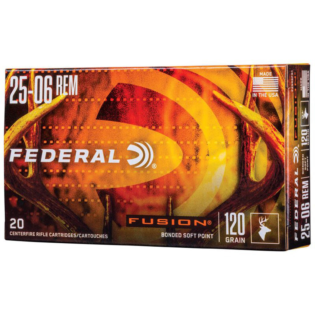 25-06 Rem 120gr Fusion