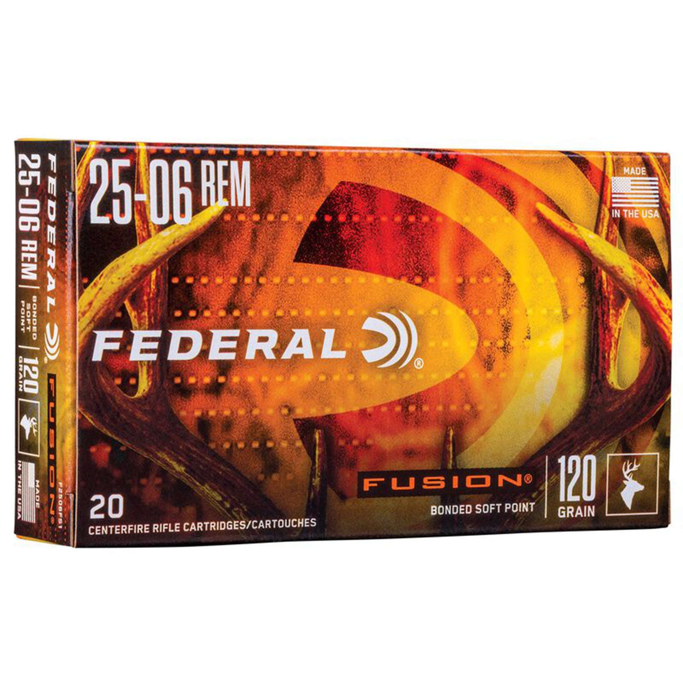 25-06 Rem 120gr Fusion