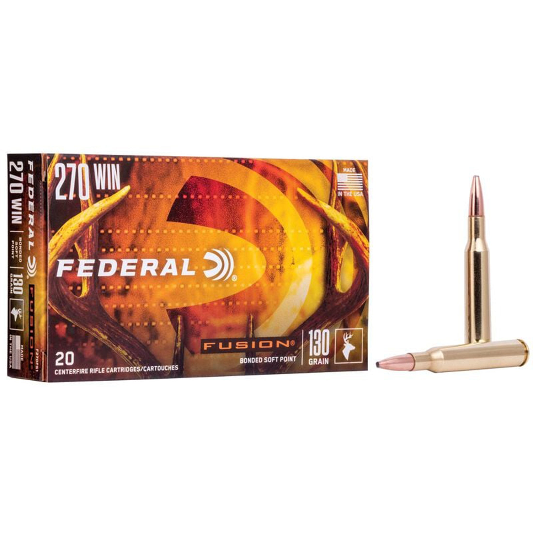 270 Win 130gr Fusion