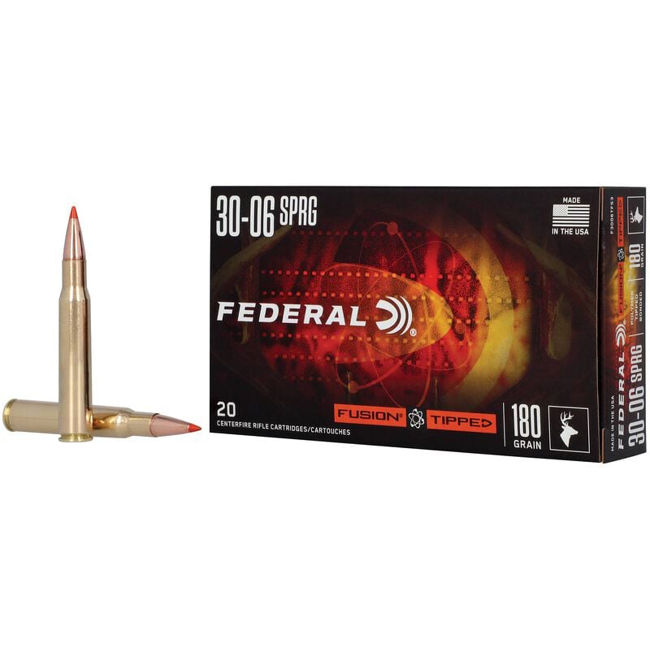 30-06 SPr 180gr Tipped Fusion