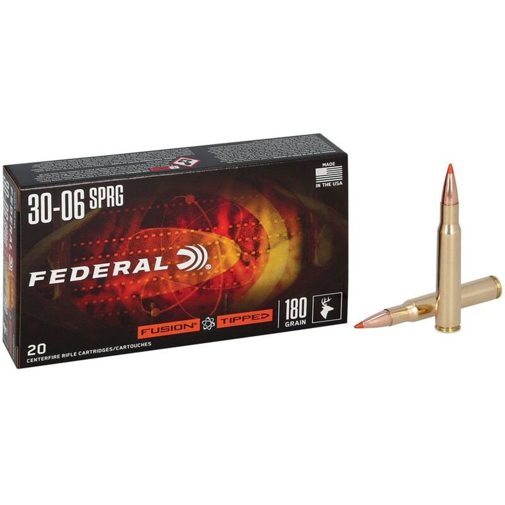 30-06 SPr 180gr Tipped Fusion