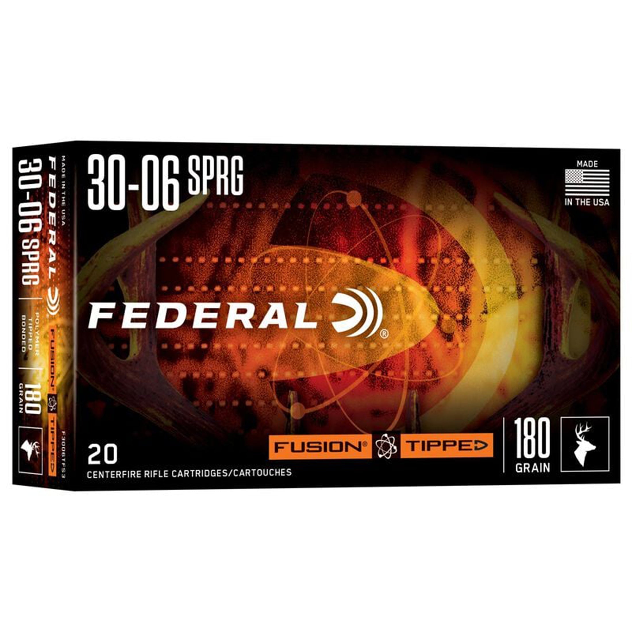 30-06 SPr 180gr Tipped Fusion