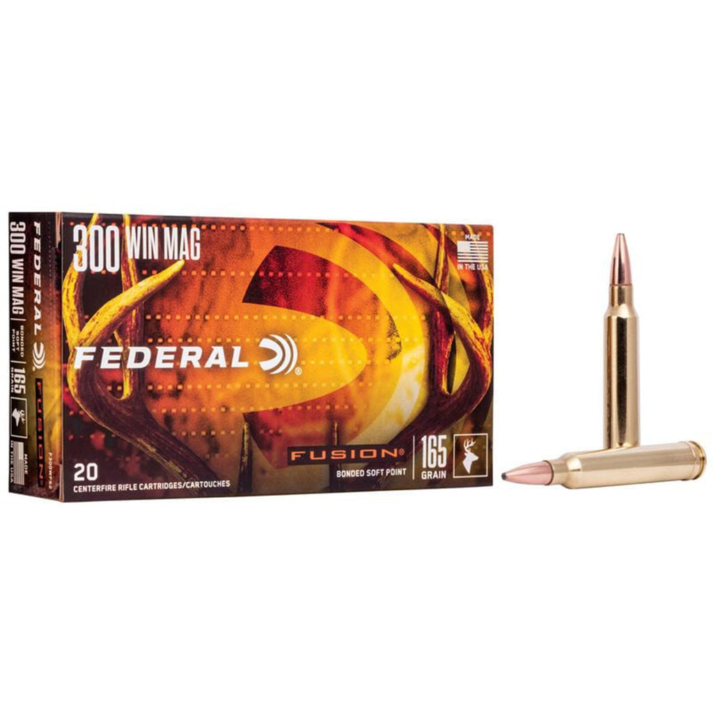 300 Win Mag 165gr Fusion
