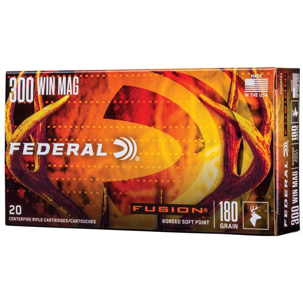 300 Win Mag 180gr Fusion
