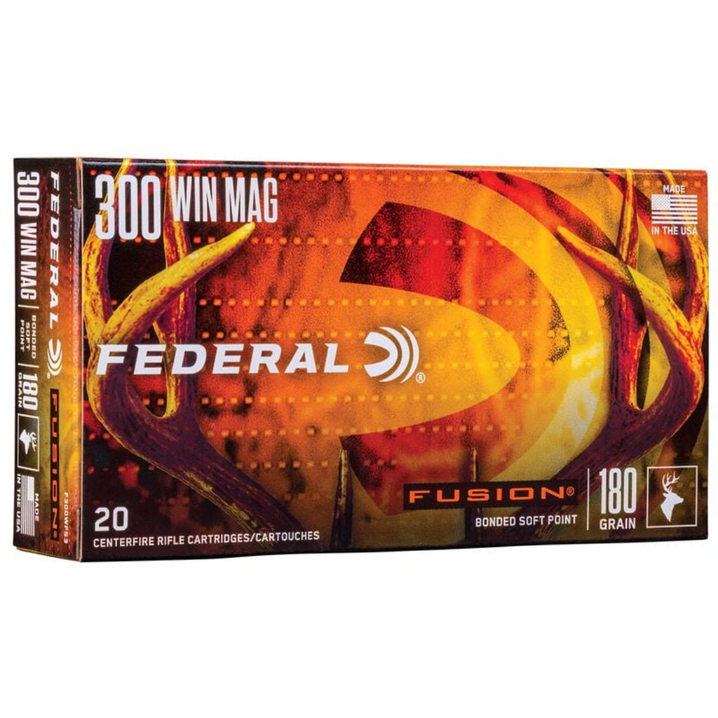 300 Win Mag 180gr Fusion