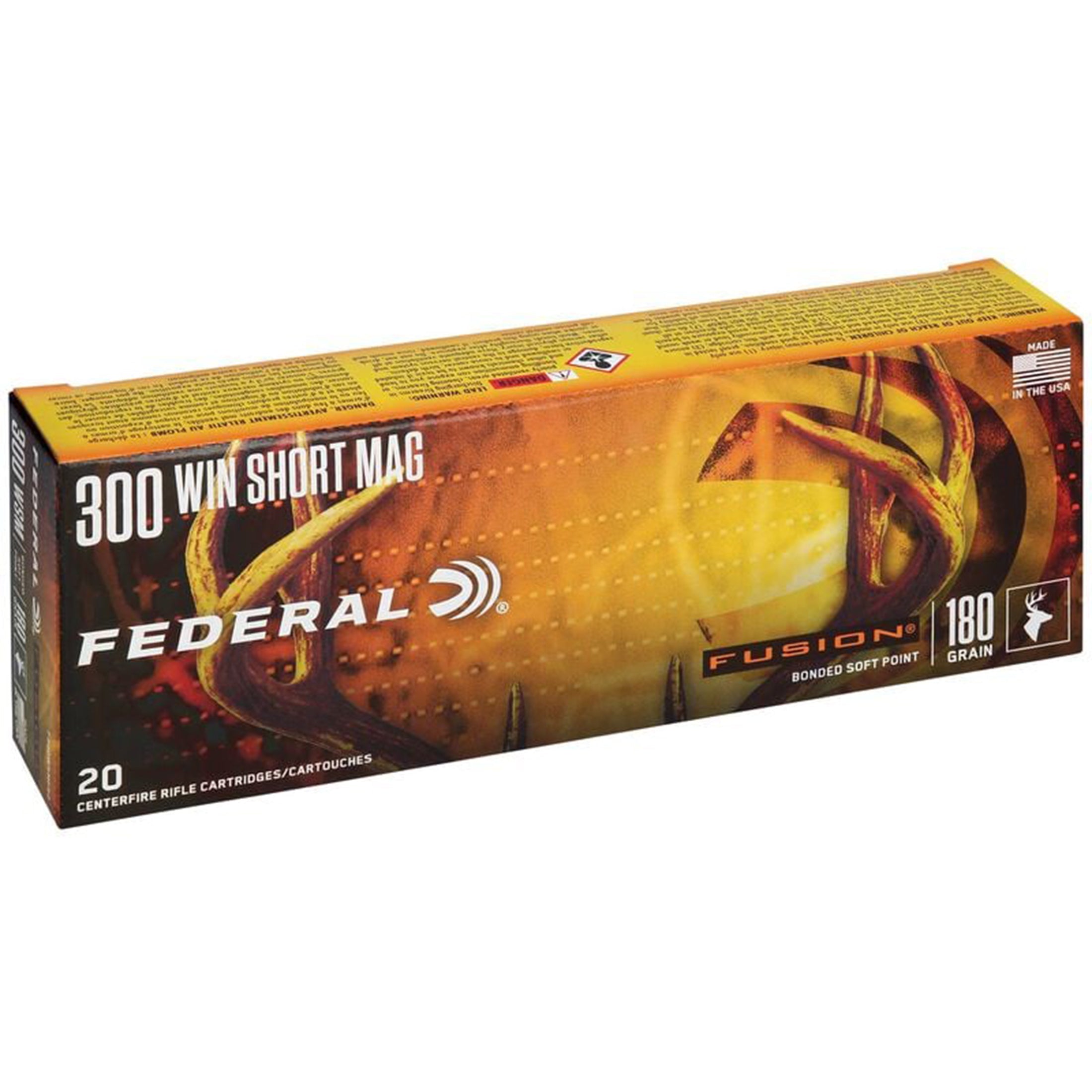 300 WSM 180gr Fusion
