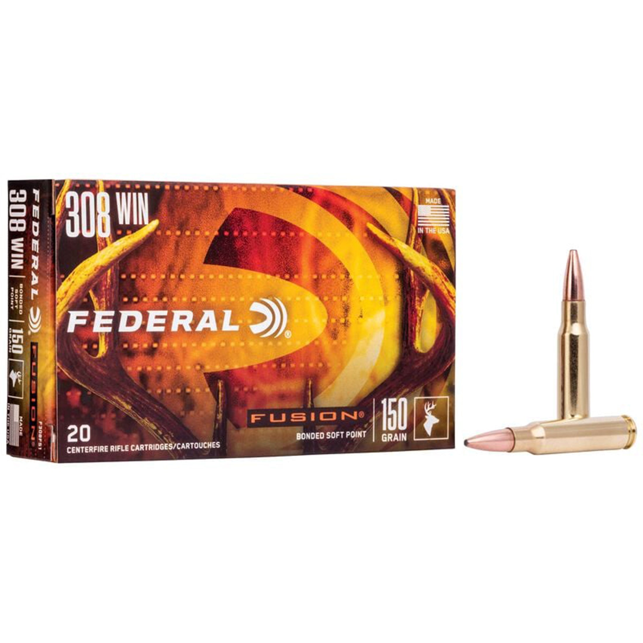 308 Win 150gr Fusion