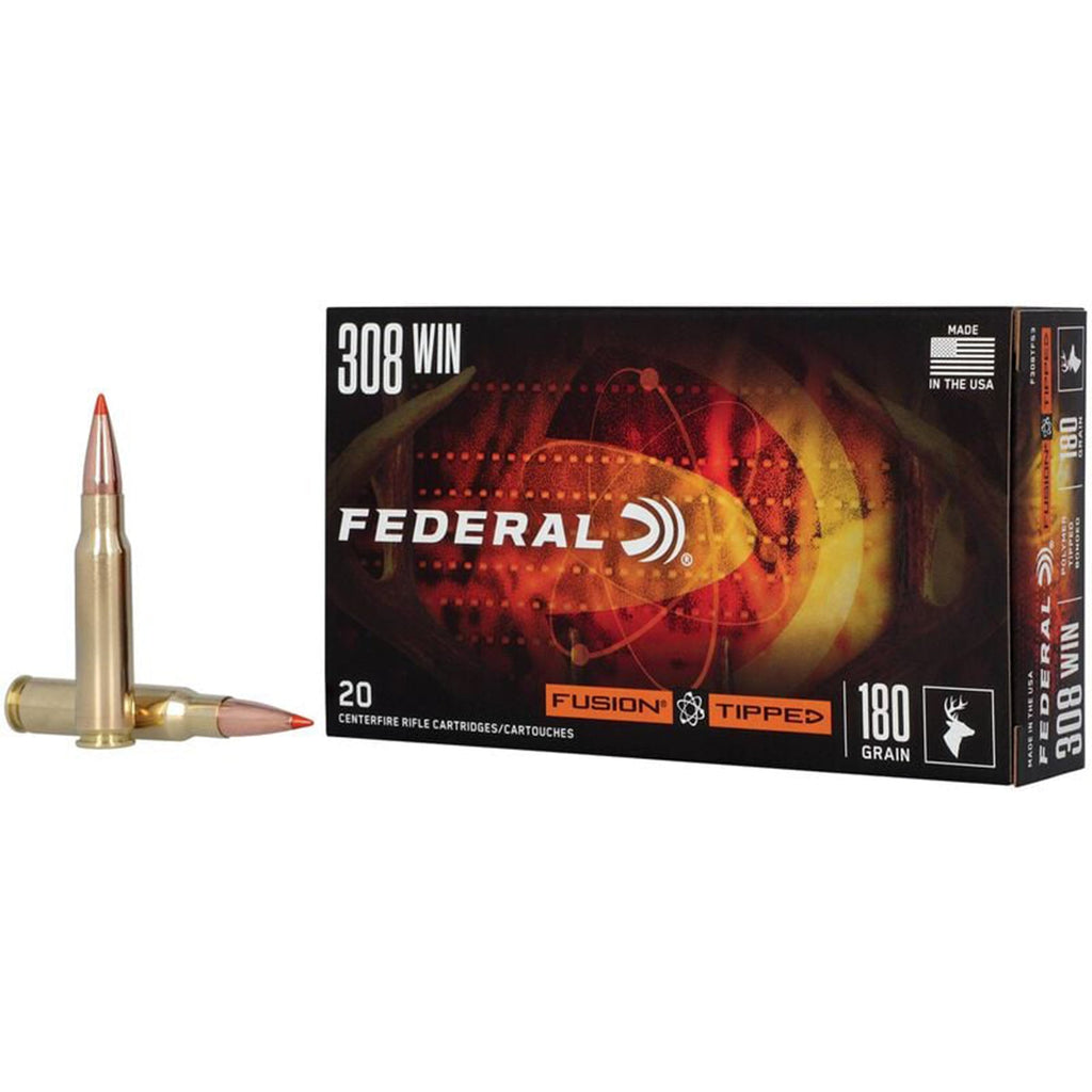 308 Win 180gr Tipped Fusion