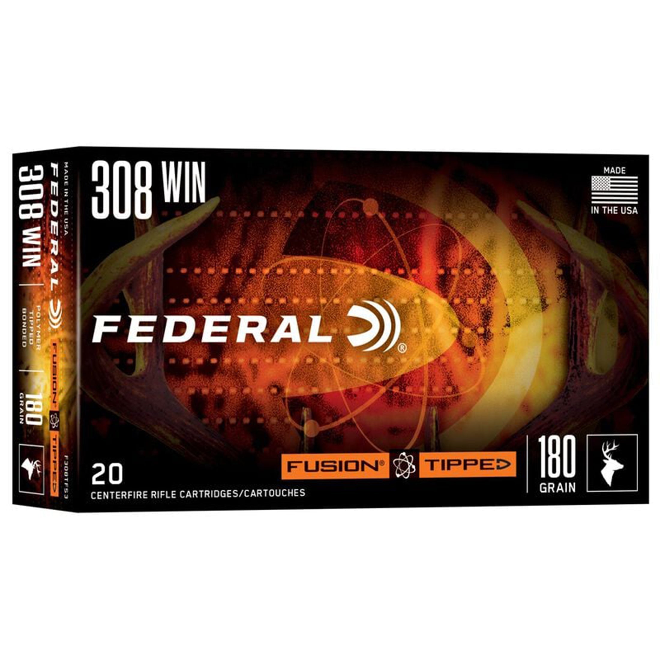 308 Win 180gr Tipped Fusion