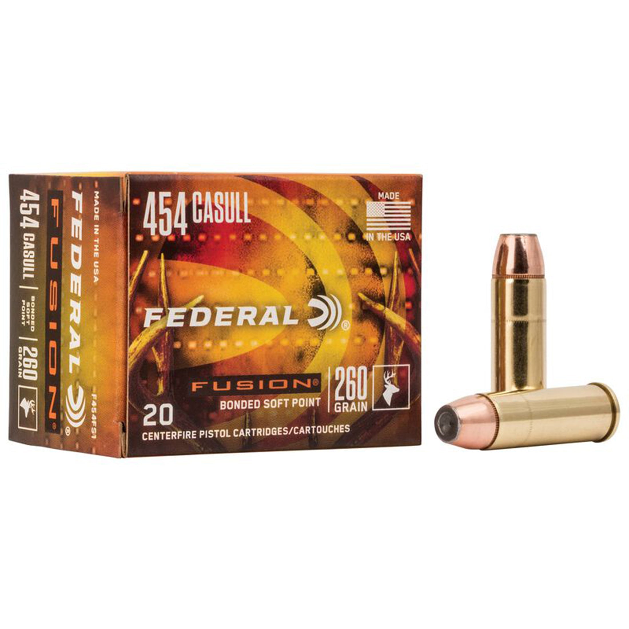 454 Casull 260gr Fusion