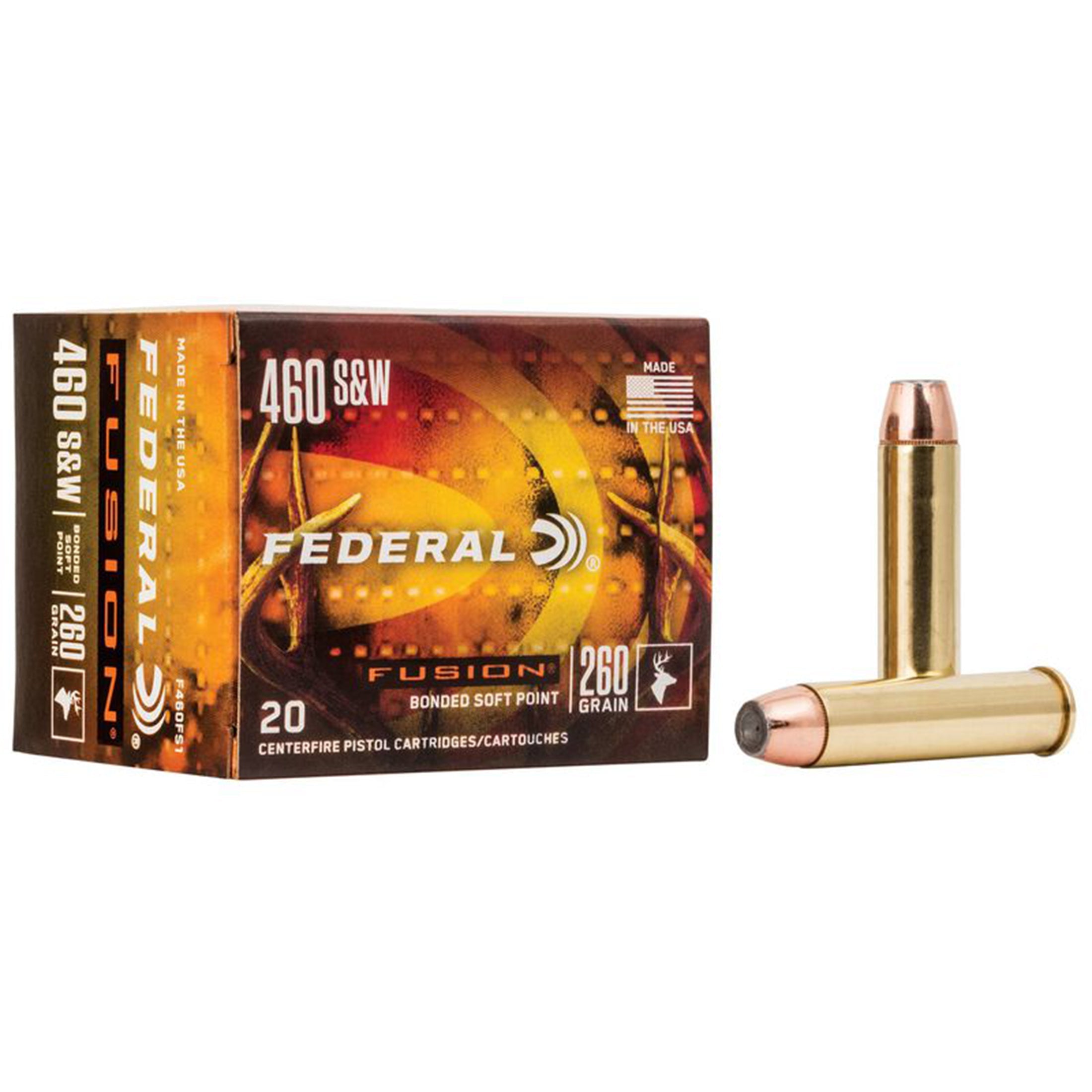 460 S&W 260gr Fusion