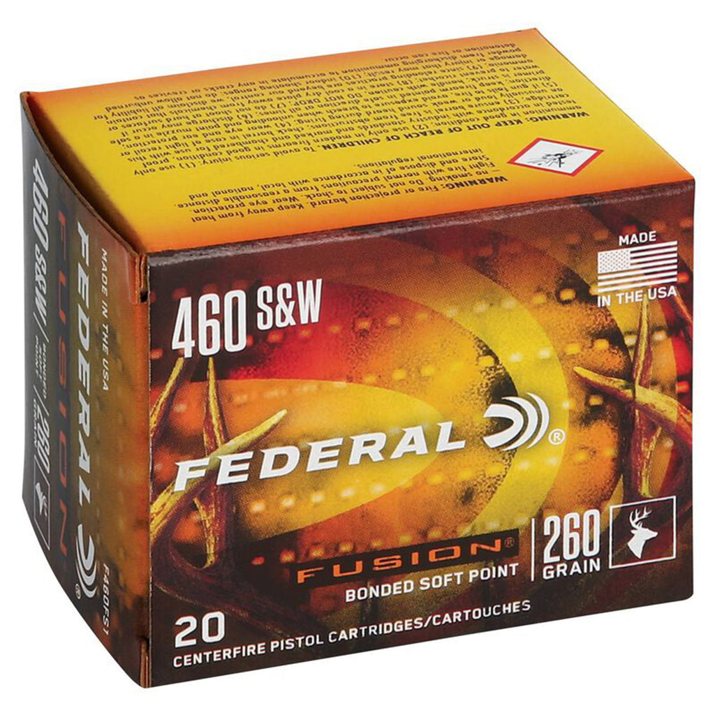 460 S&W 260gr Fusion