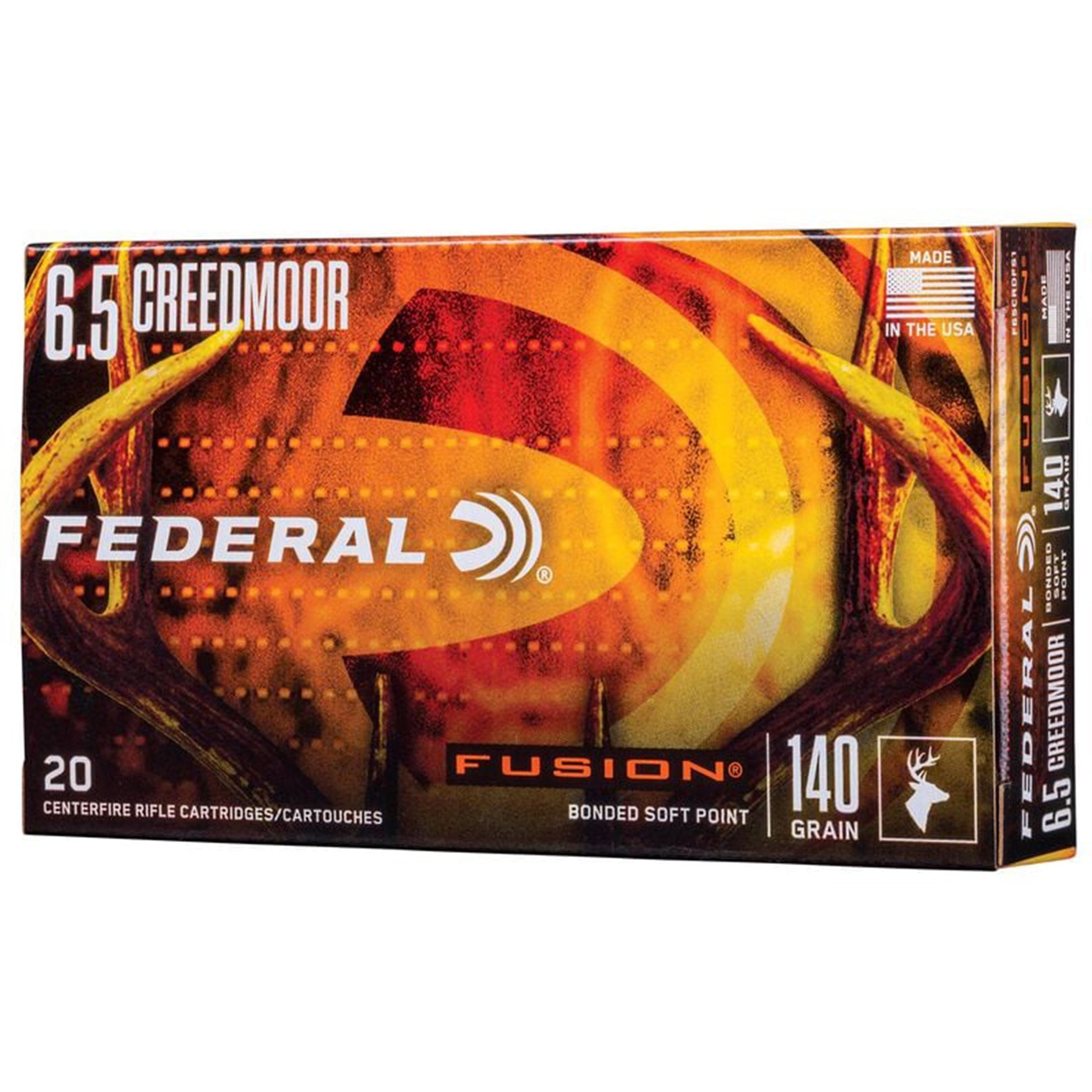 6.5 Creedmoor 140gr Fusion