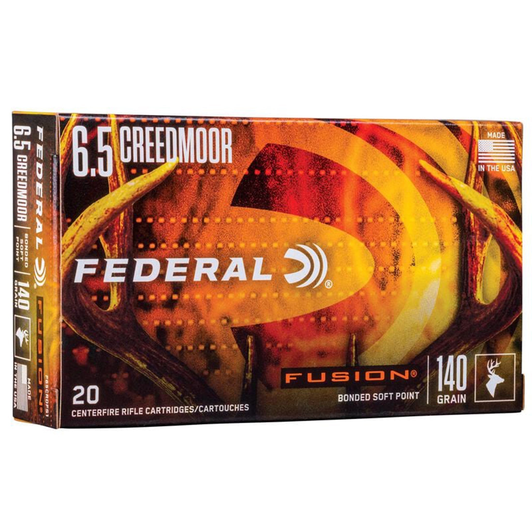 6.5 Creedmoor 140gr Fusion