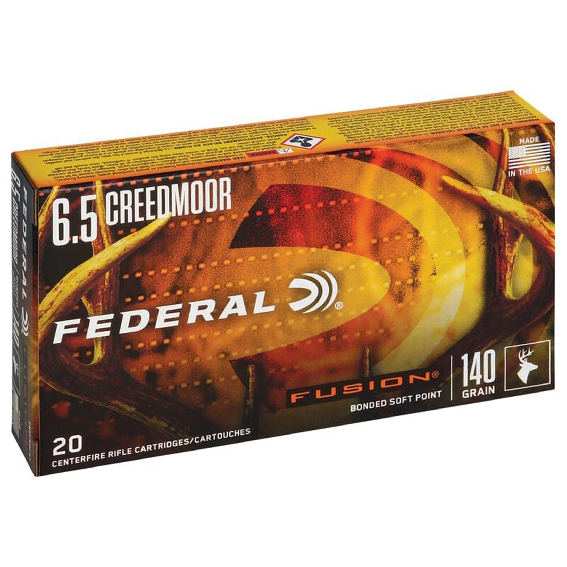 6.5 Creedmoor 140gr Fusion