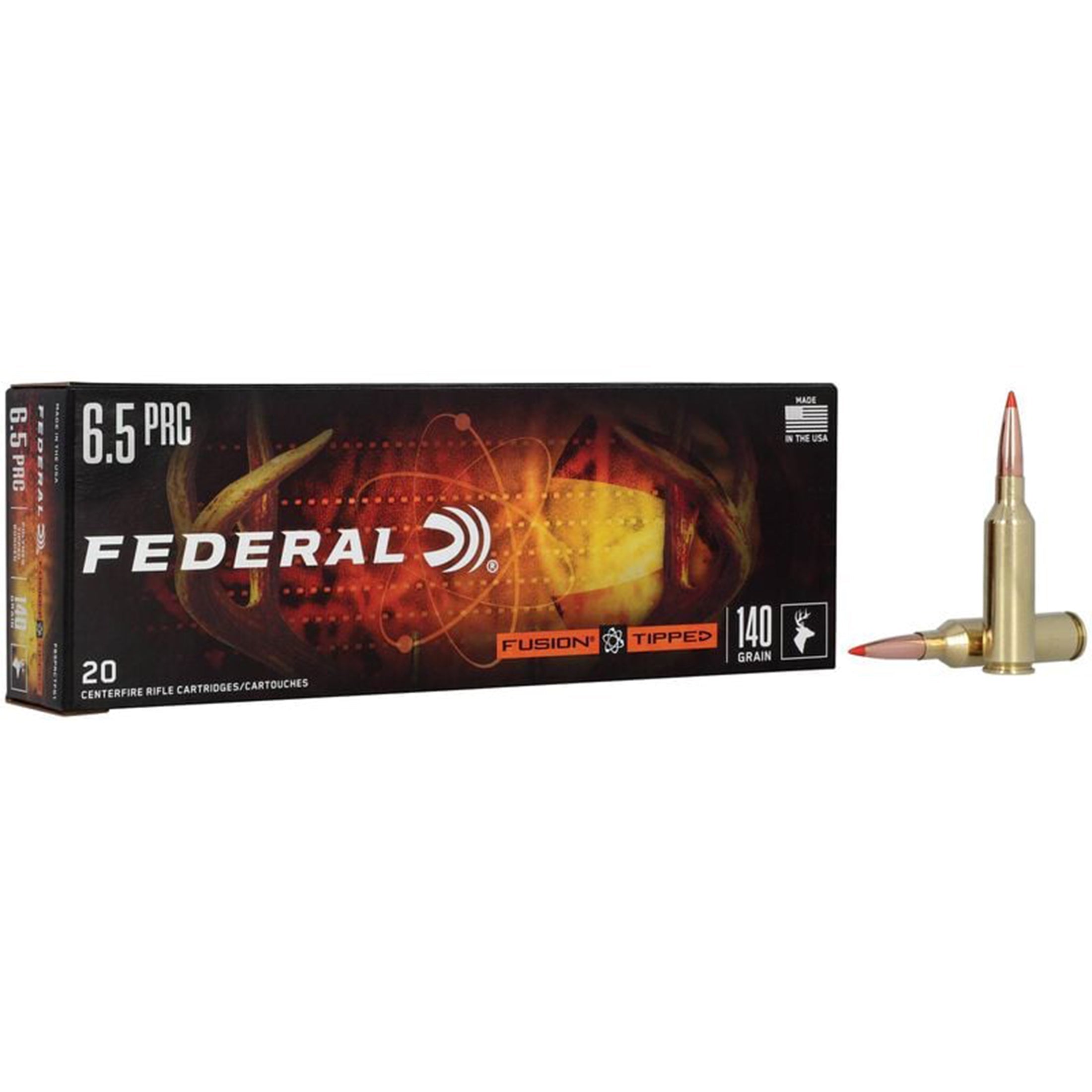 6.5 Prc 140gr Tipped Fusion