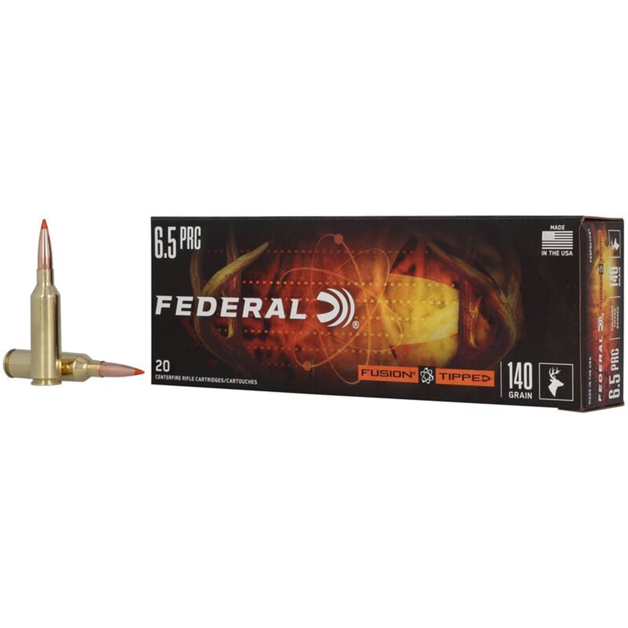6.5 Prc 140gr Tipped Fusion