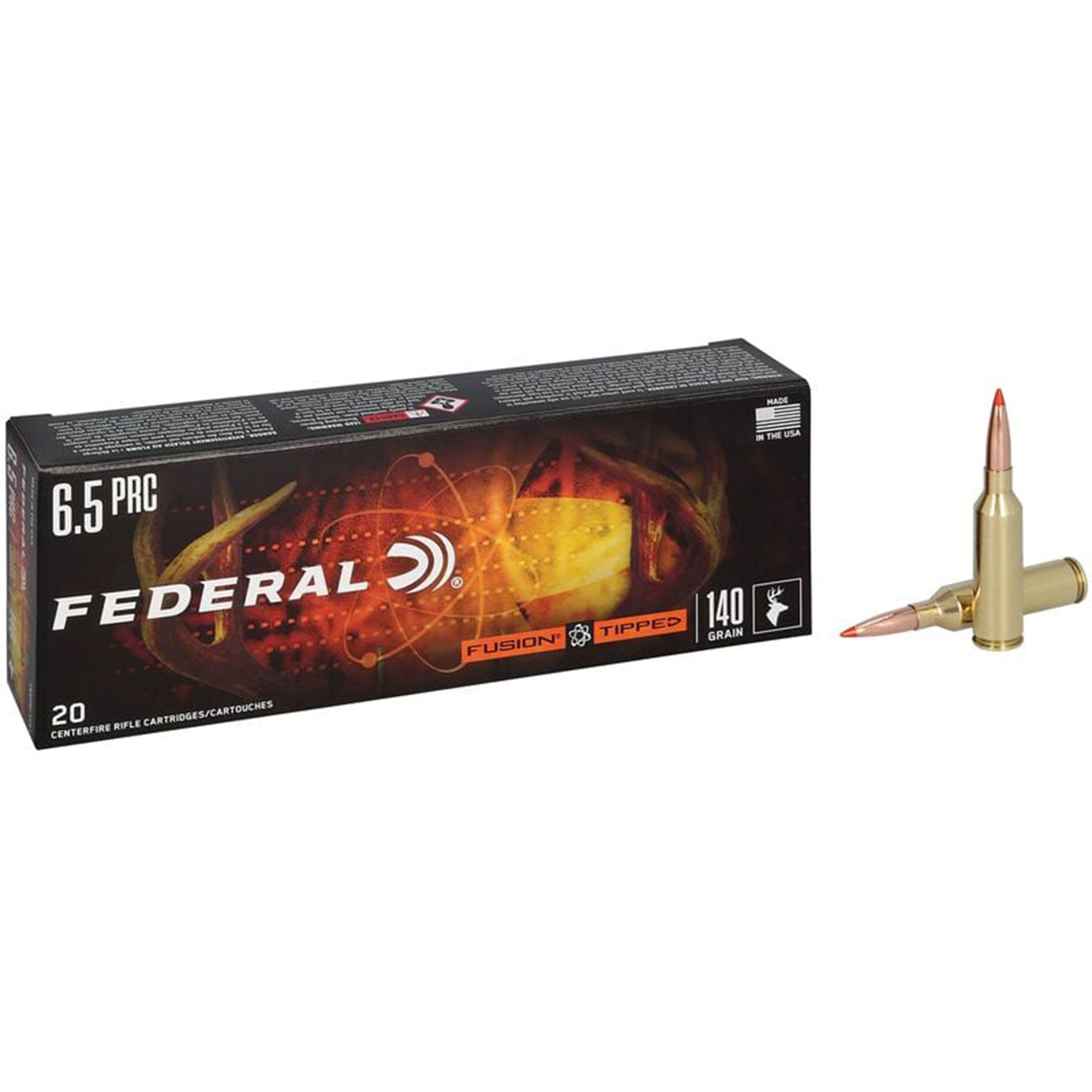 6.5 Prc 140gr Tipped Fusion