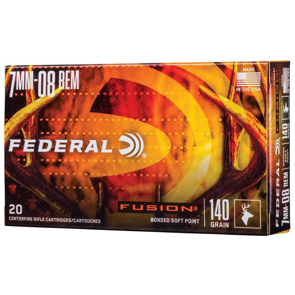 7mm-08 Rem 140gr Fusion