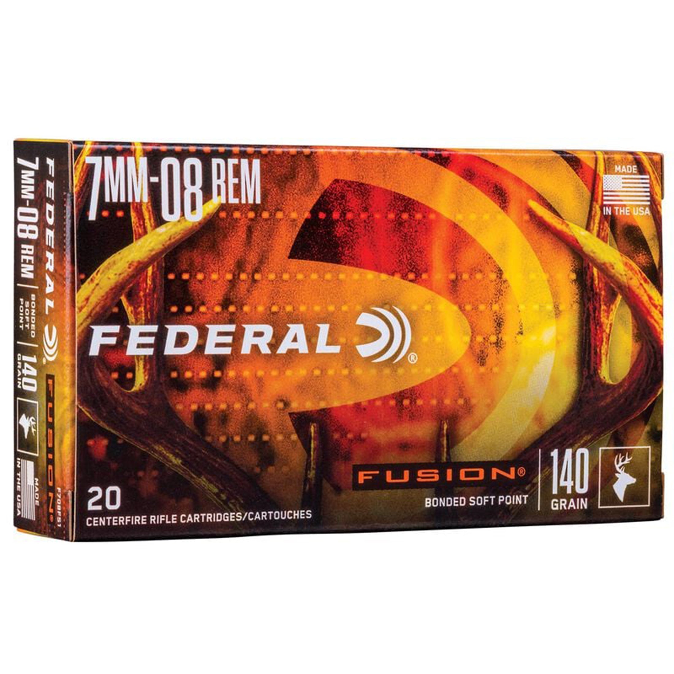 7mm-08 Rem 140gr Fusion