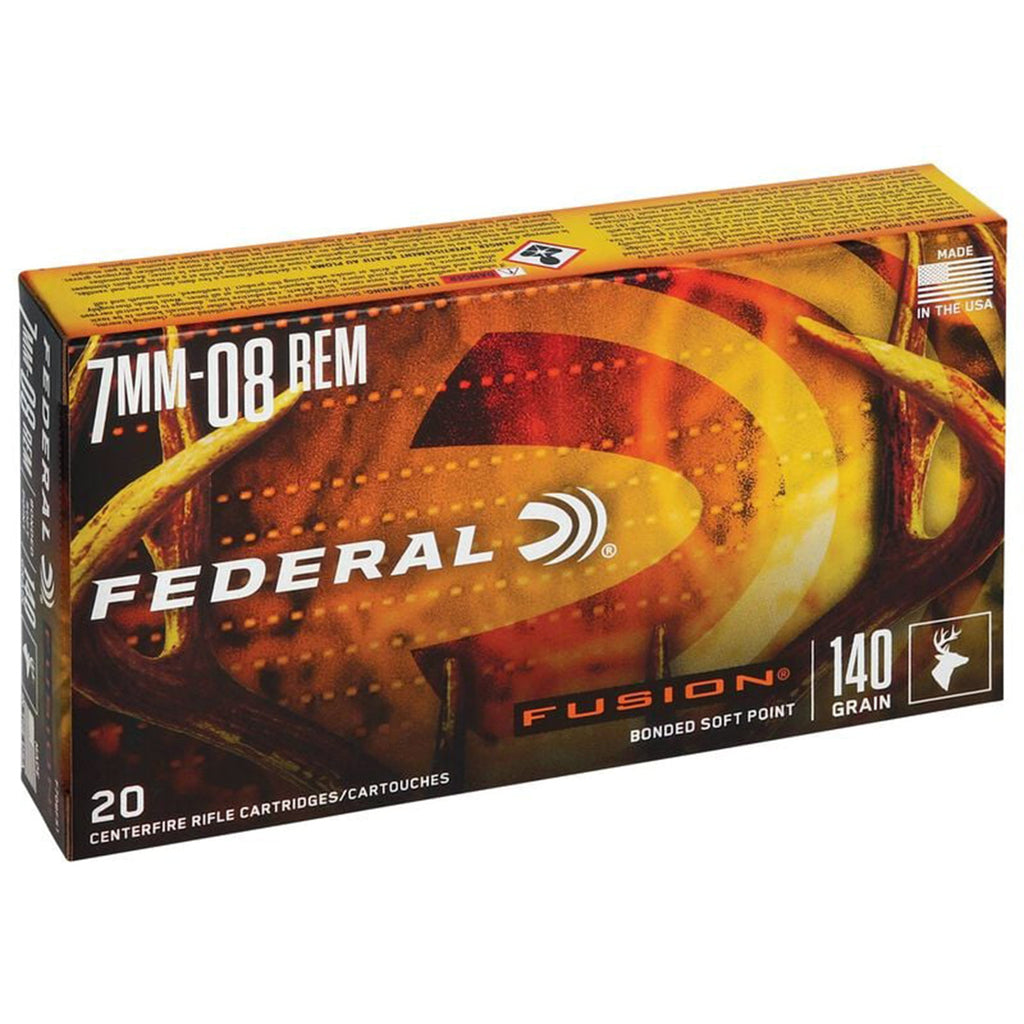 7mm-08 Rem 140gr Fusion