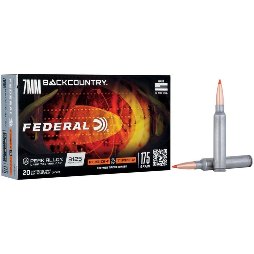 7mm Backcountry 175gr Fusion Tipped