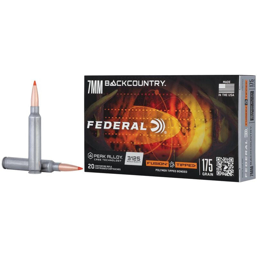 7mm Backcountry 175gr Fusion Tipped