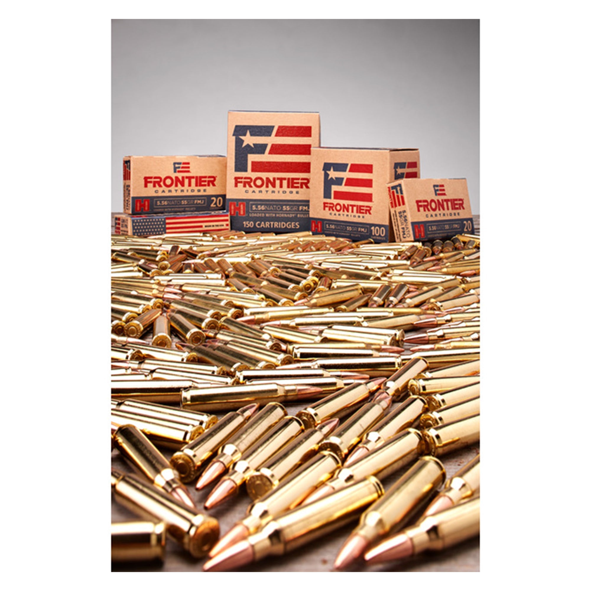 Frontier 5.56 Nato 62gr FMJ