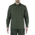 flannel-overshirt-Green &Beige-3XL-Male
