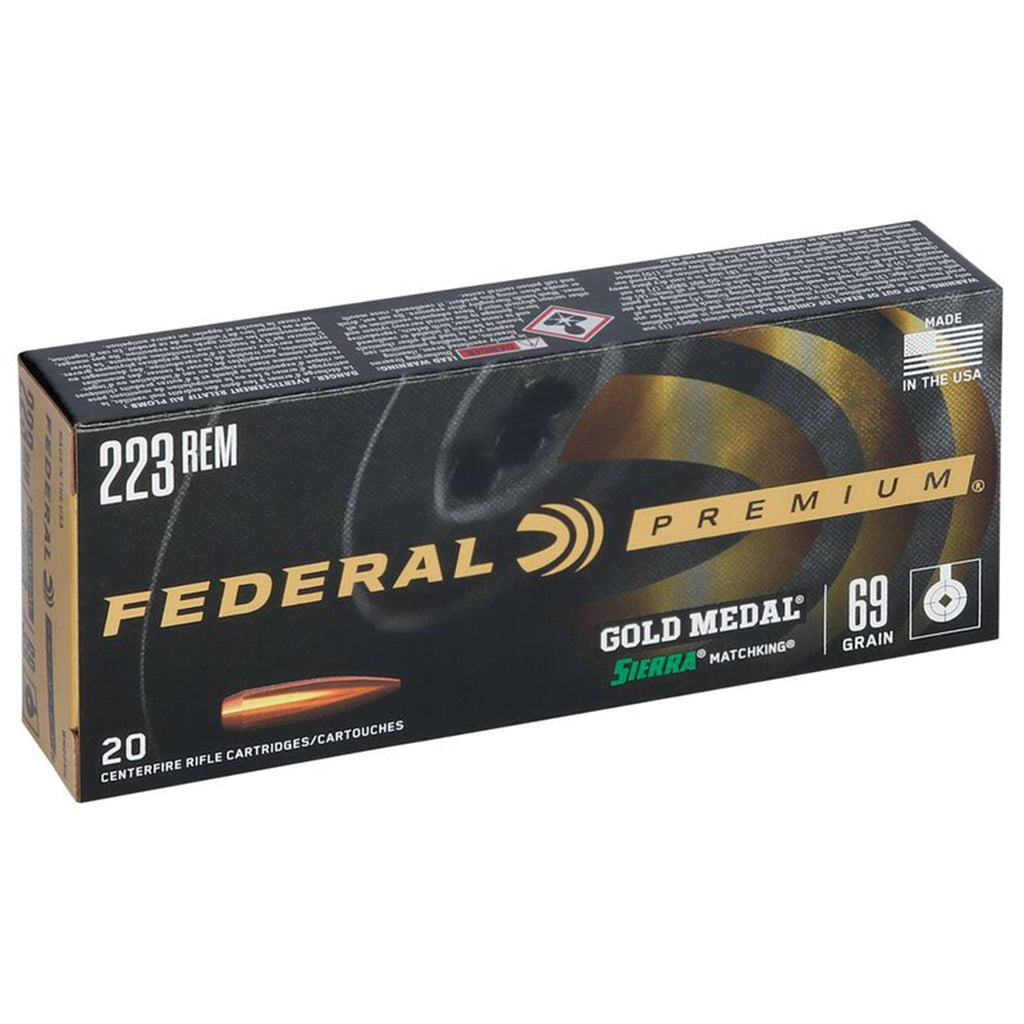 223 Rem 69gr Matchking Gold Medal
