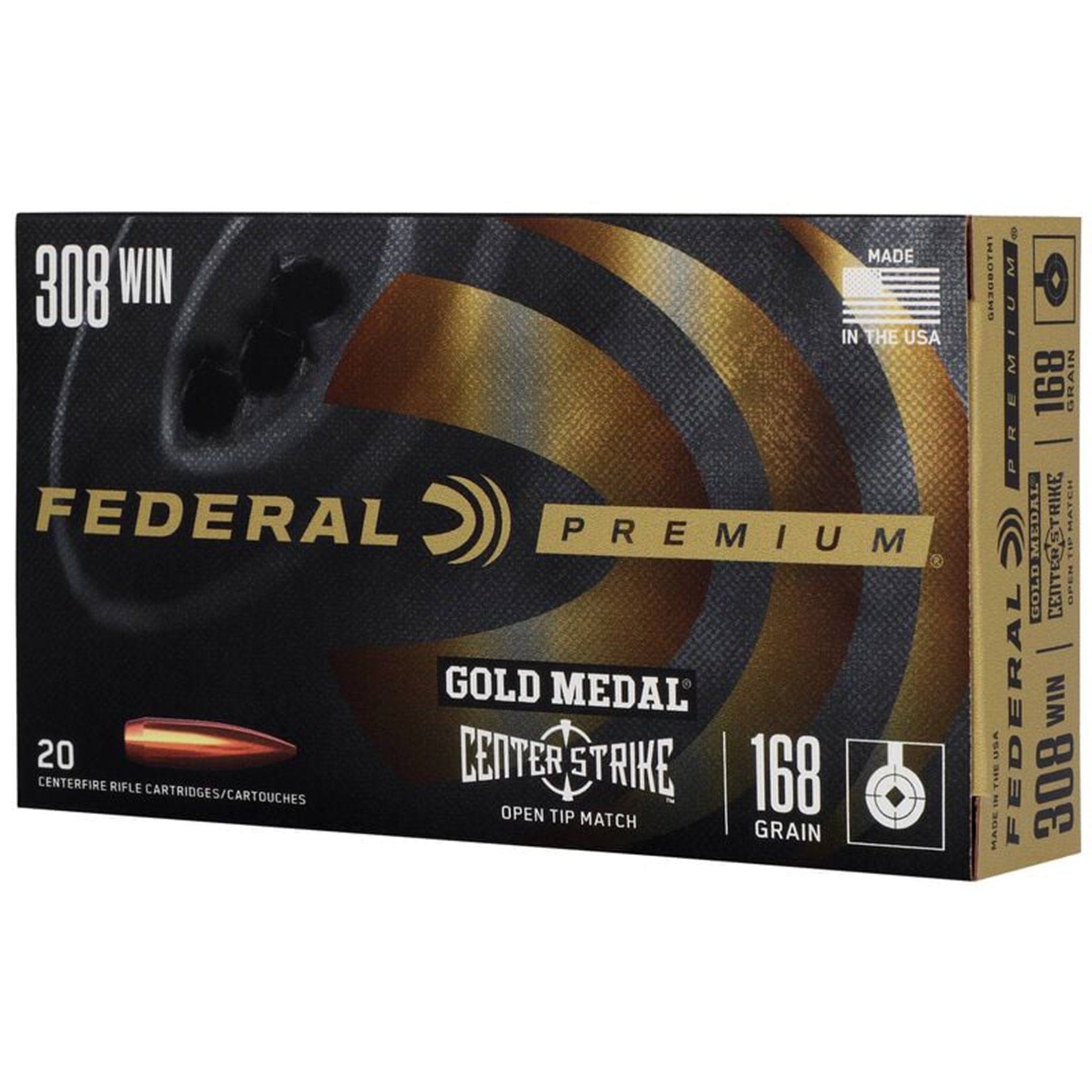 308 Win 168gr Centerstrike
