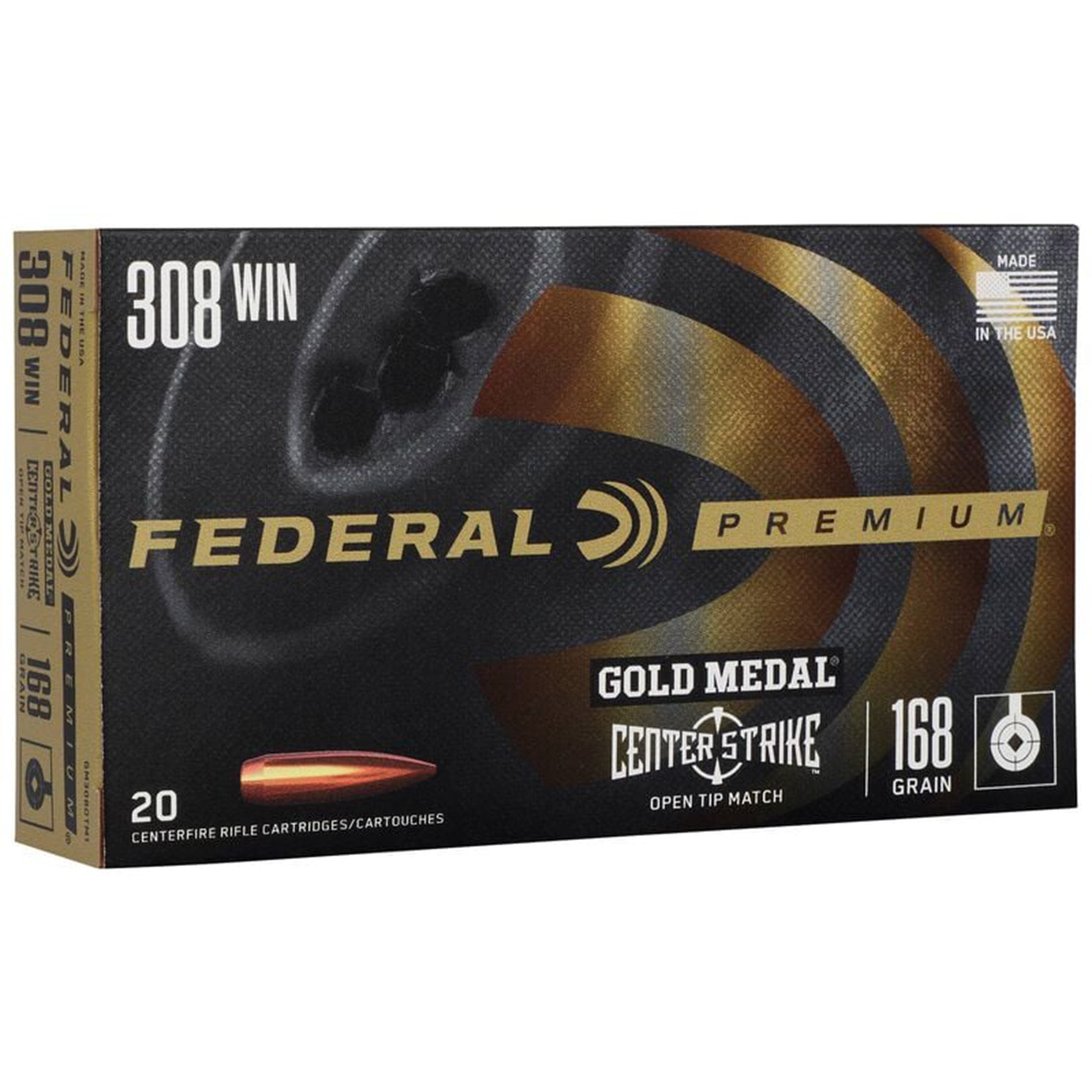 308 Win 168gr Centerstrike