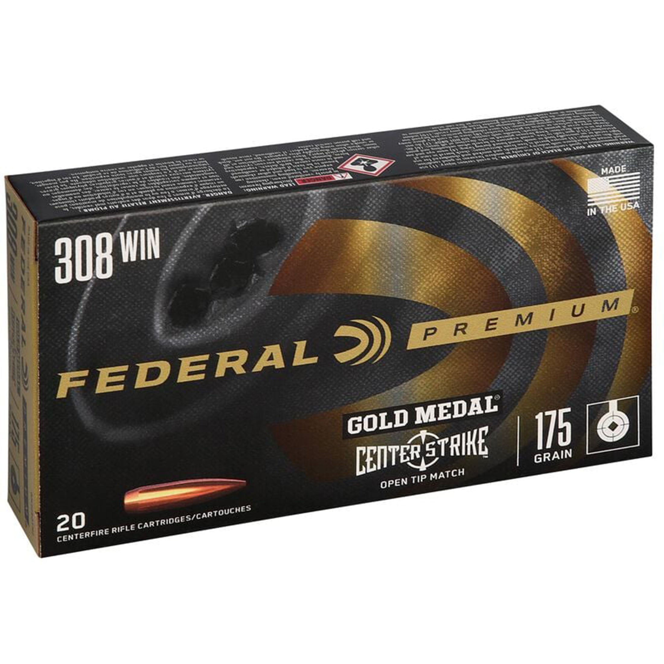 308 Win 175gr Centerstrike