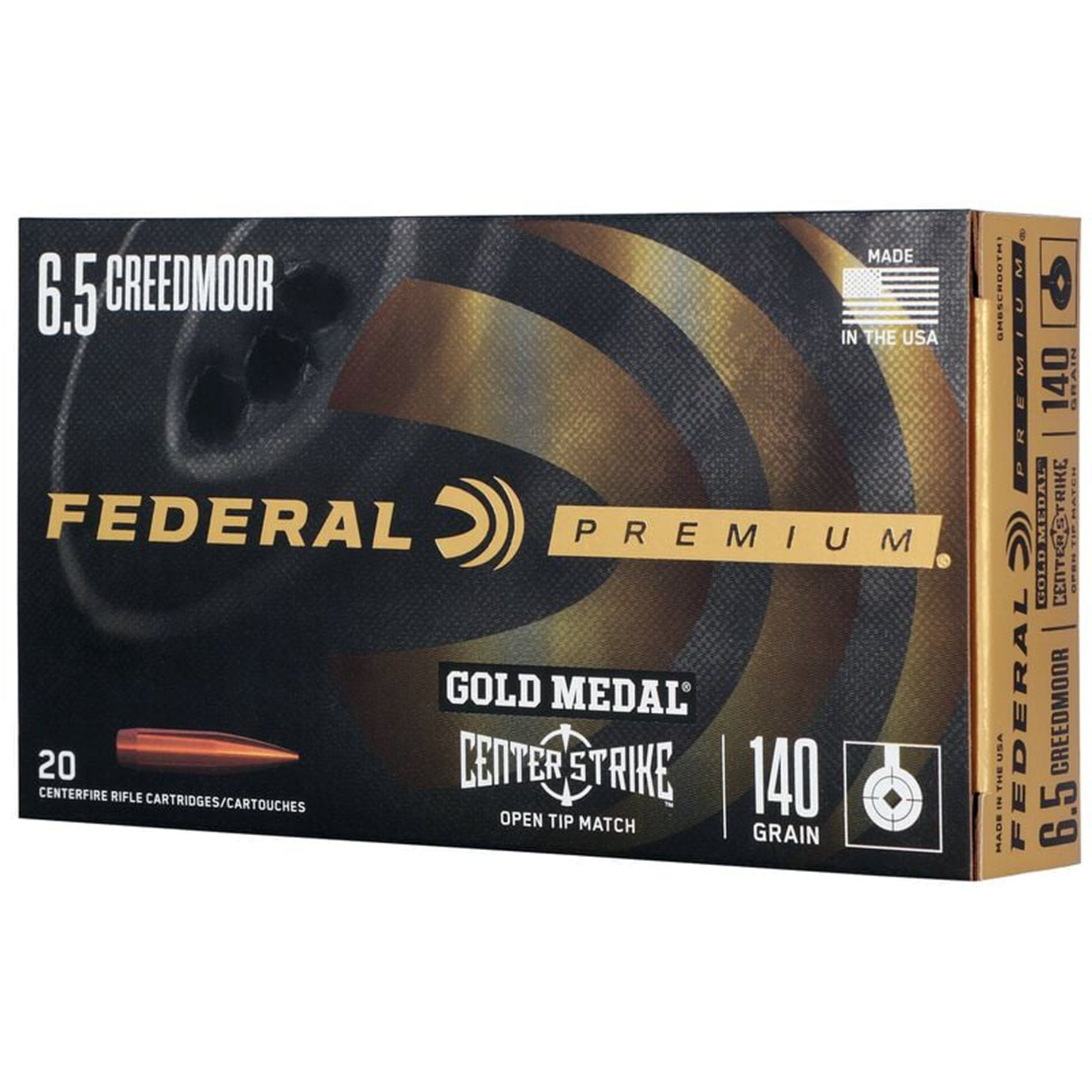 6.5 Creedmoor 140gr Centerstrike