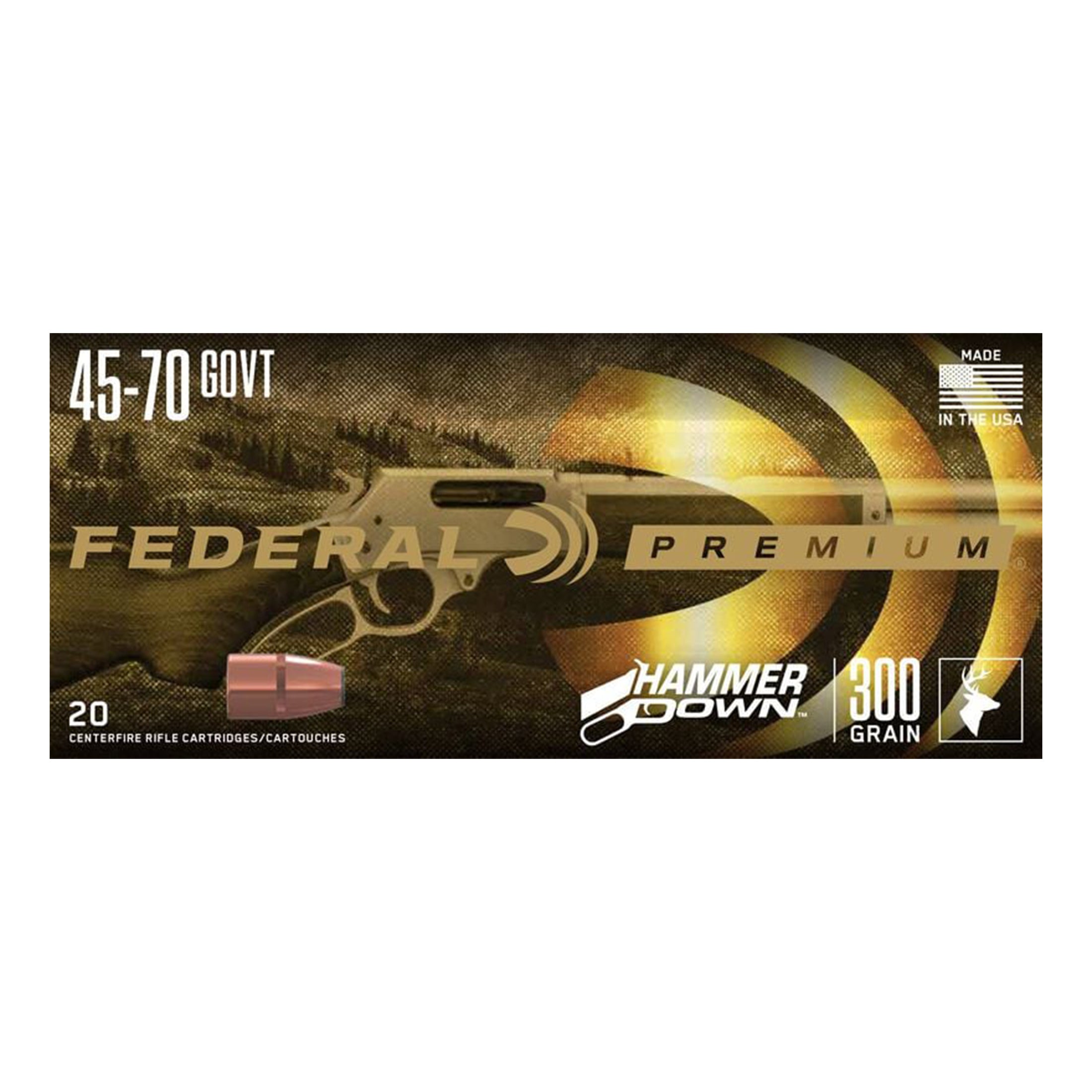 45-70 Govt 300gr FN Hammer Down