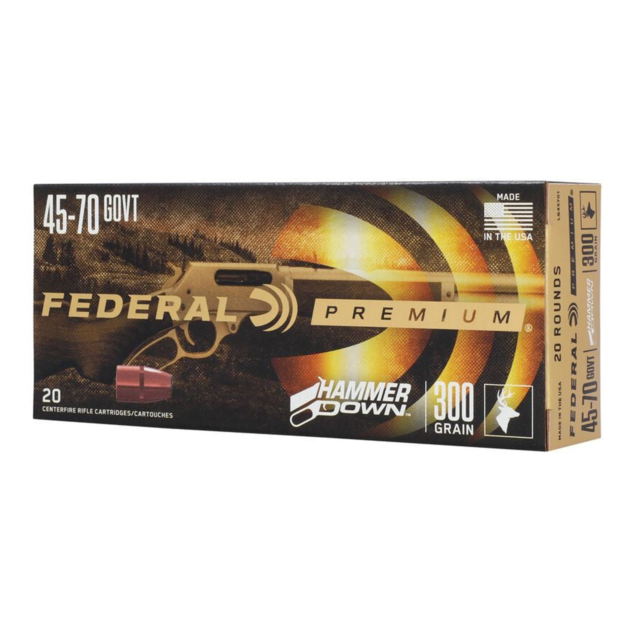 45-70 Govt 300gr FN Hammer Down