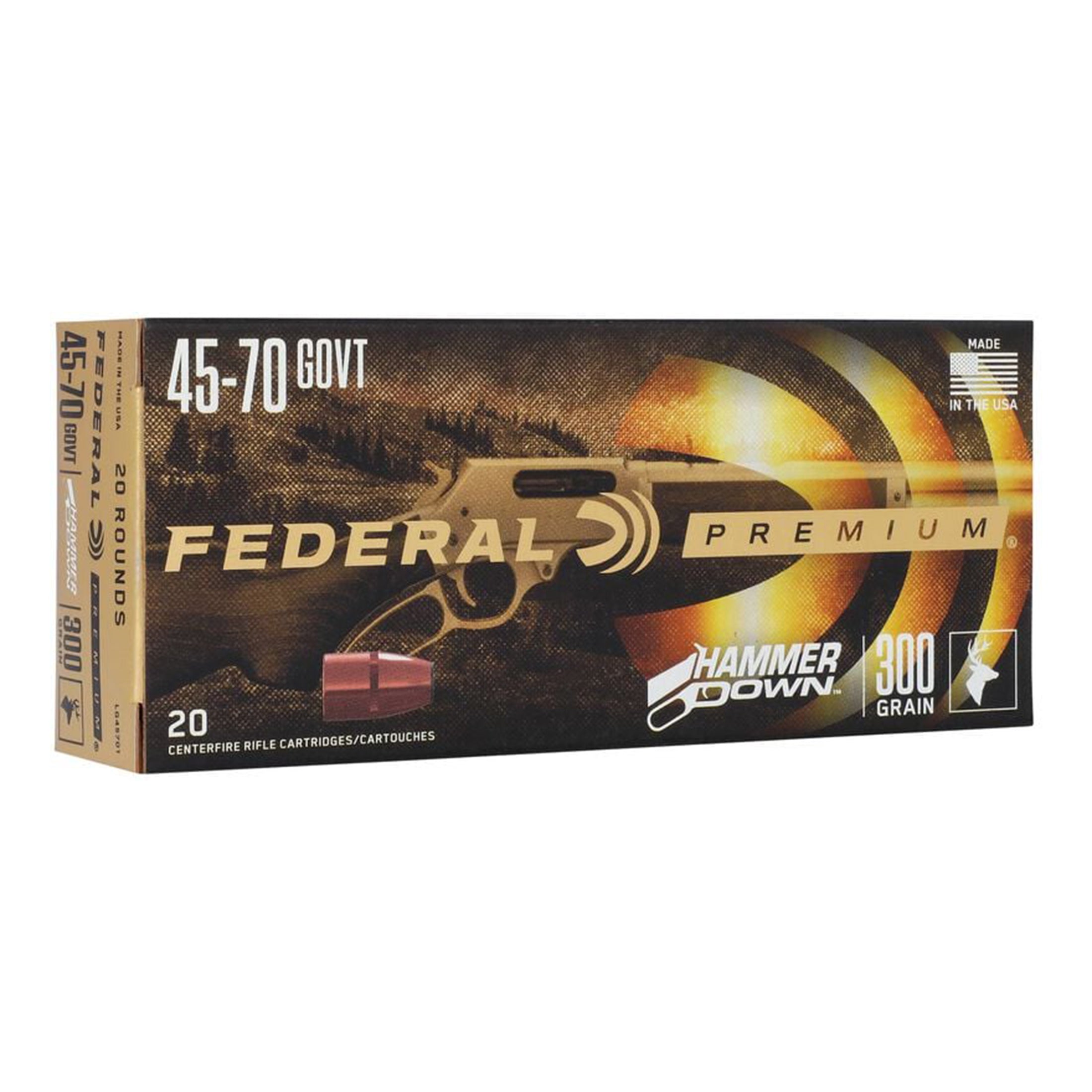 45-70 Govt 300gr FN Hammer Down