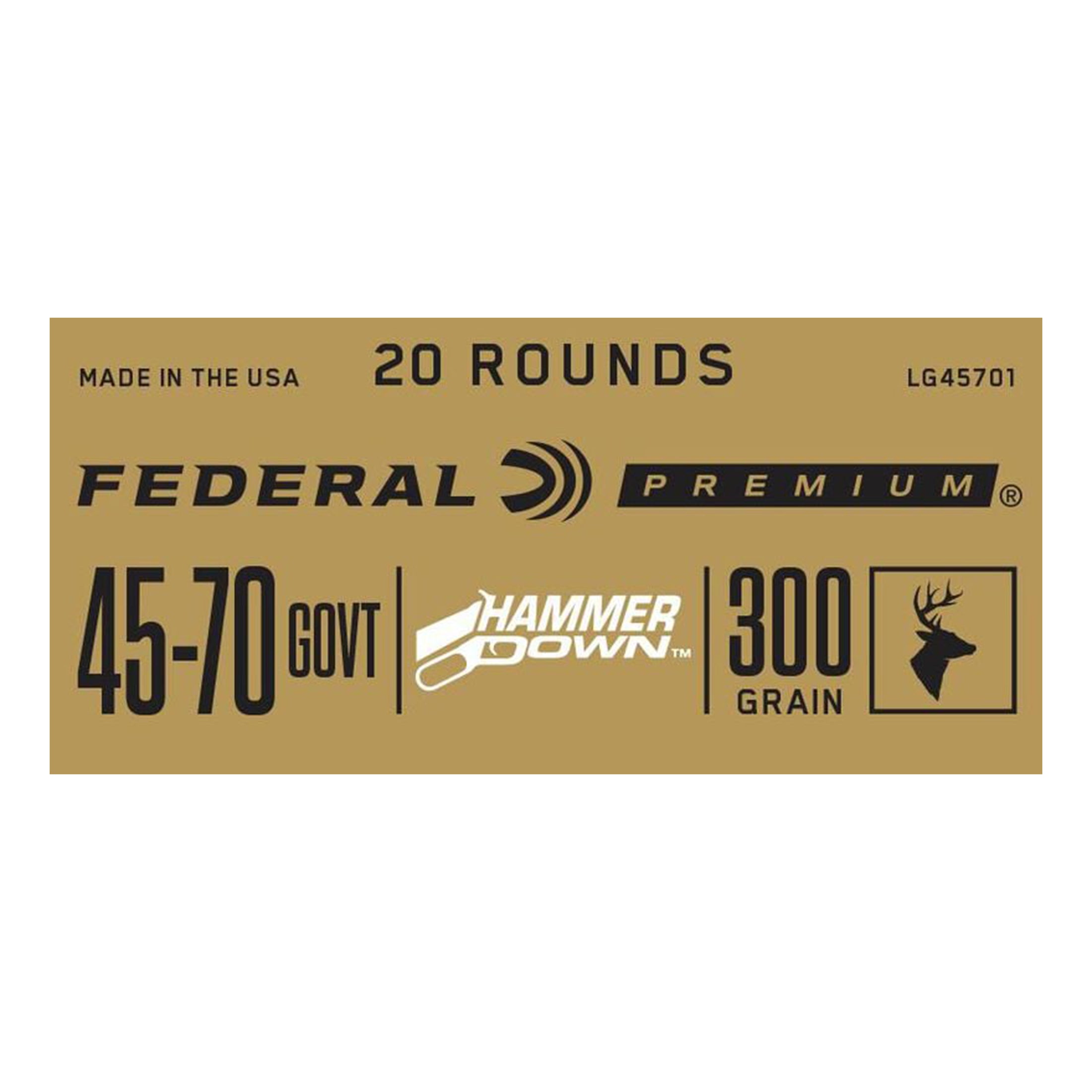 45-70 Govt 300gr FN Hammer Down
