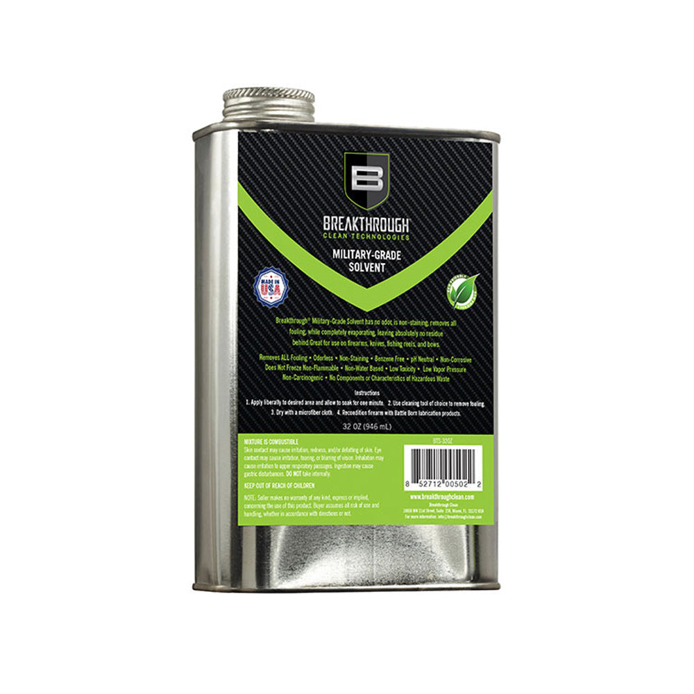 Military Grade Solvent Can