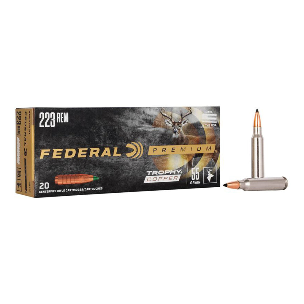 223 Rem 55gr Trophy Copper